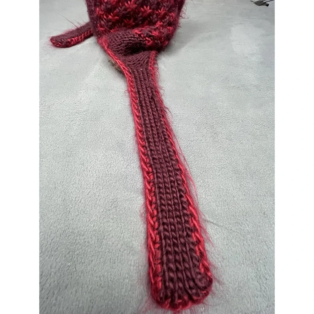 Pistil Ear flap‎ Beanie Hat Womens One Size Red Skull Cap Hat